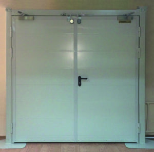 Противопожарная алюминиевая перегородка EI 60 / серия FRM5162